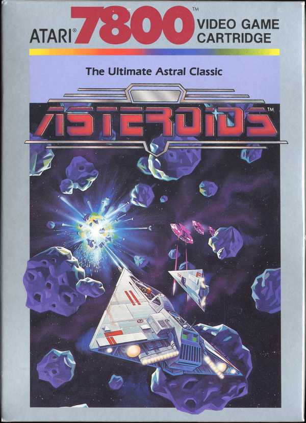 Asteroids Box Scan - Front